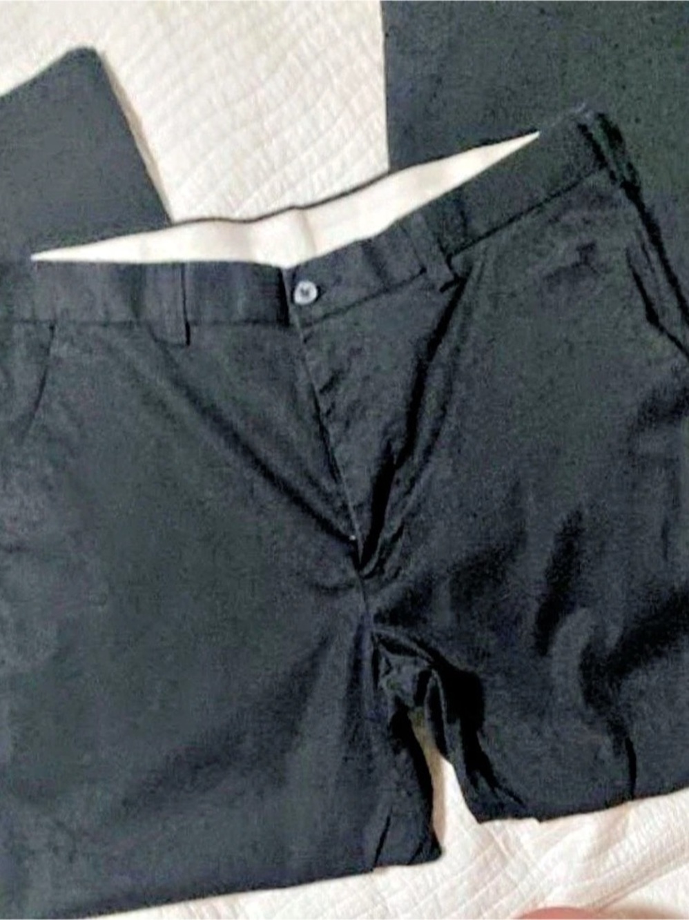 George Men's Pants Black Waist 34x29
